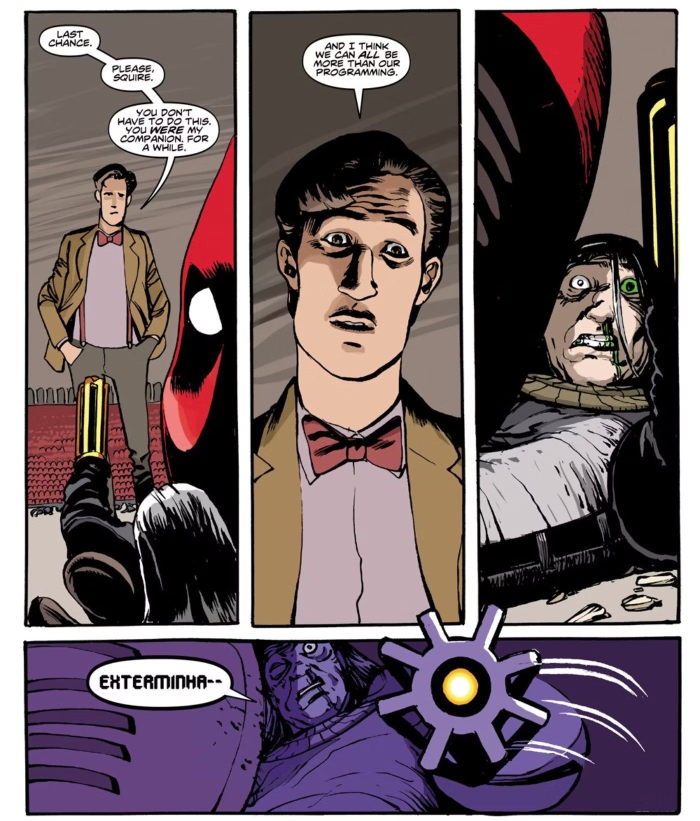 Squire Tries to Kill the Eleventh Doctor