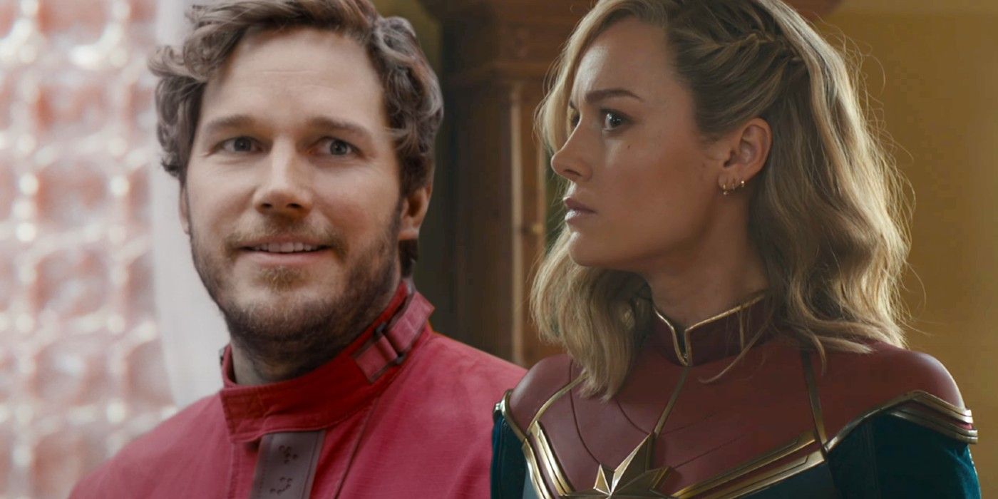 Star-Lord and Captain Marvel in the MCU