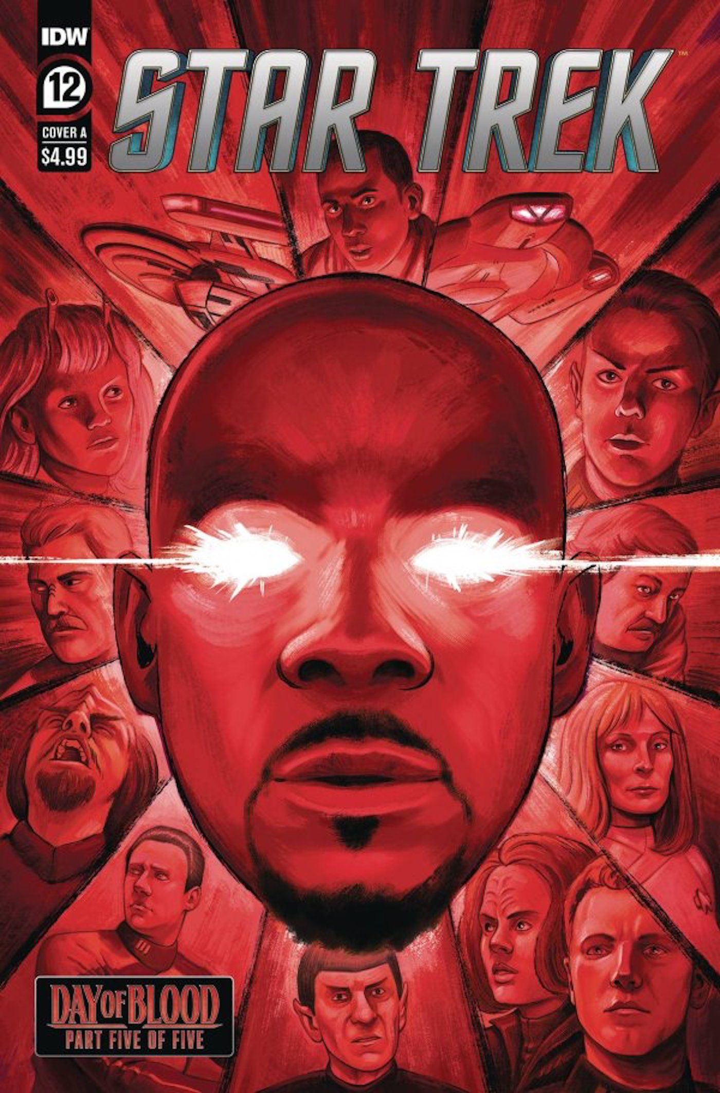 SStar Trek #12 cover preview