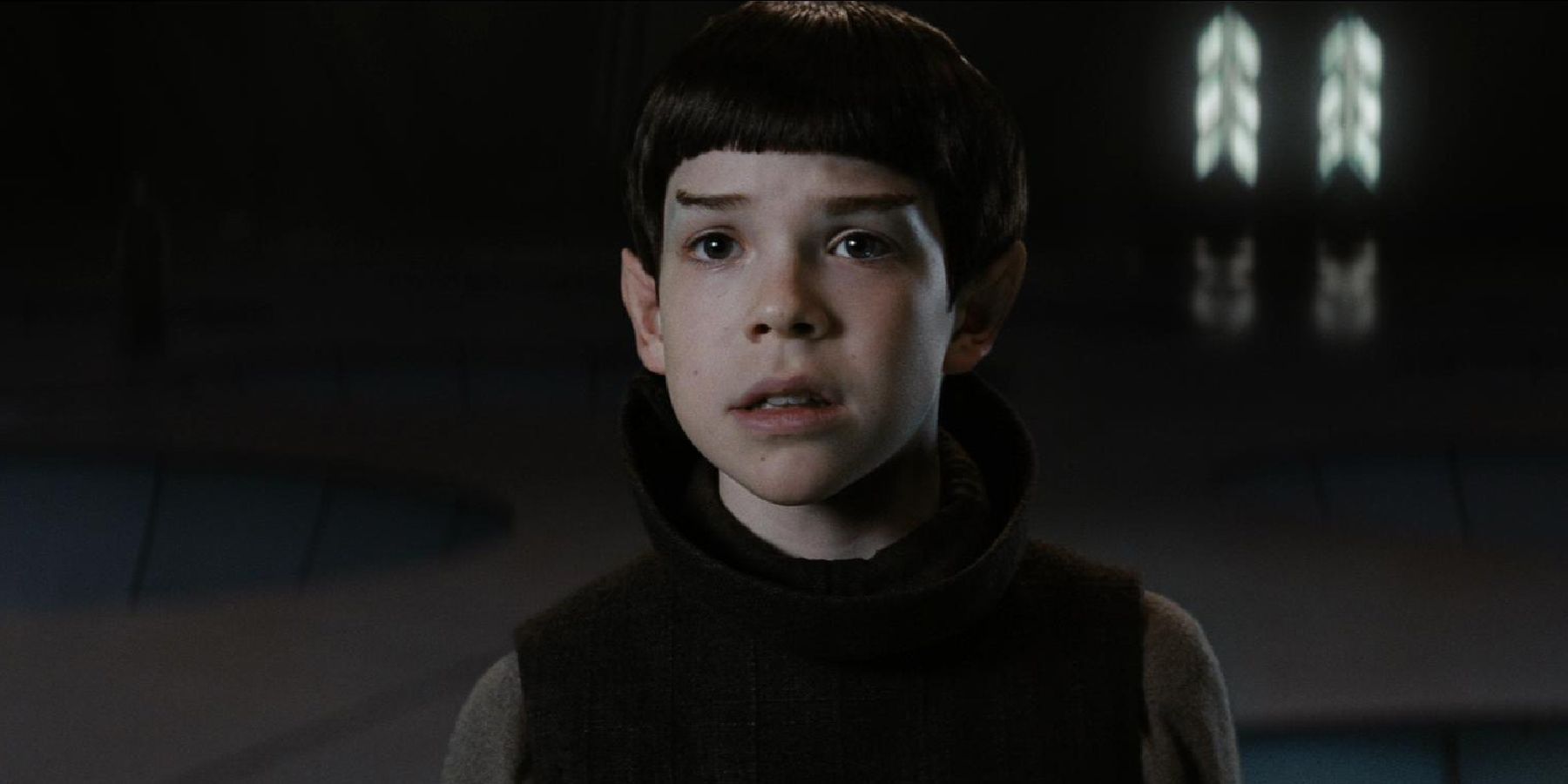 Jacob Kogan as Spock in J.J. Abrams' Star Trek movie