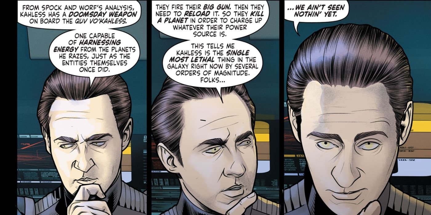 Star Trek&rsquo;s Lore reveals the deadliest threat.