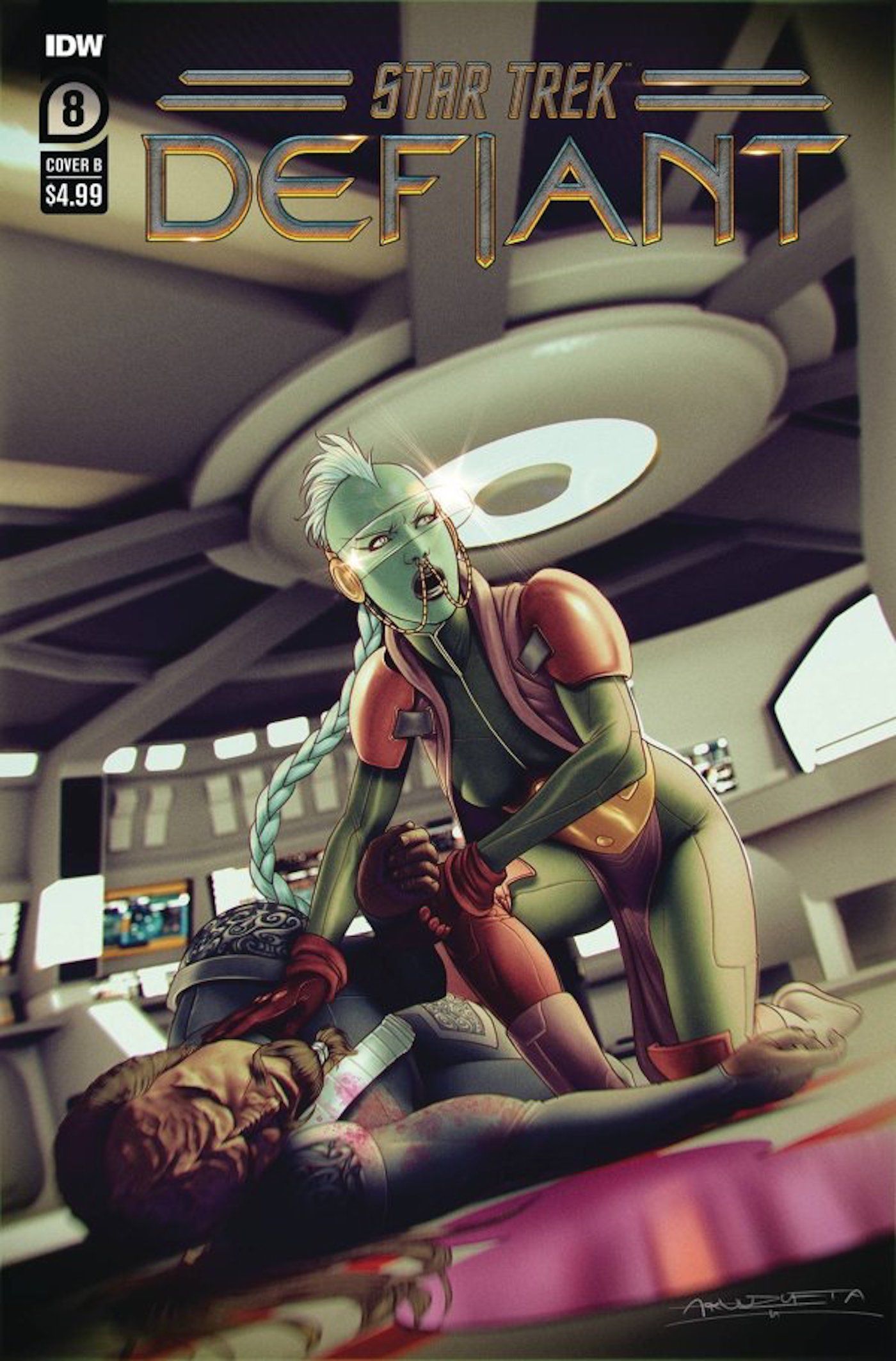 Visualização alternativa da capa de Star Trek Defiant 8