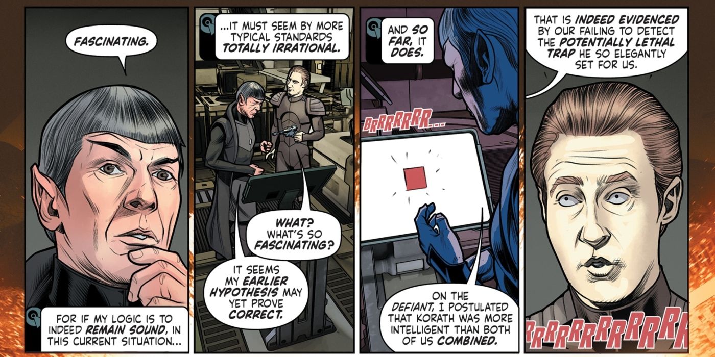 Star Trek&rsquo;s Spock and Lore.