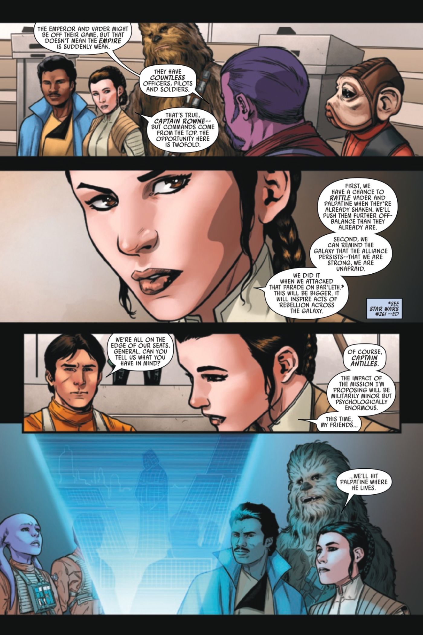 Star Wars #36 Preview Page 2.