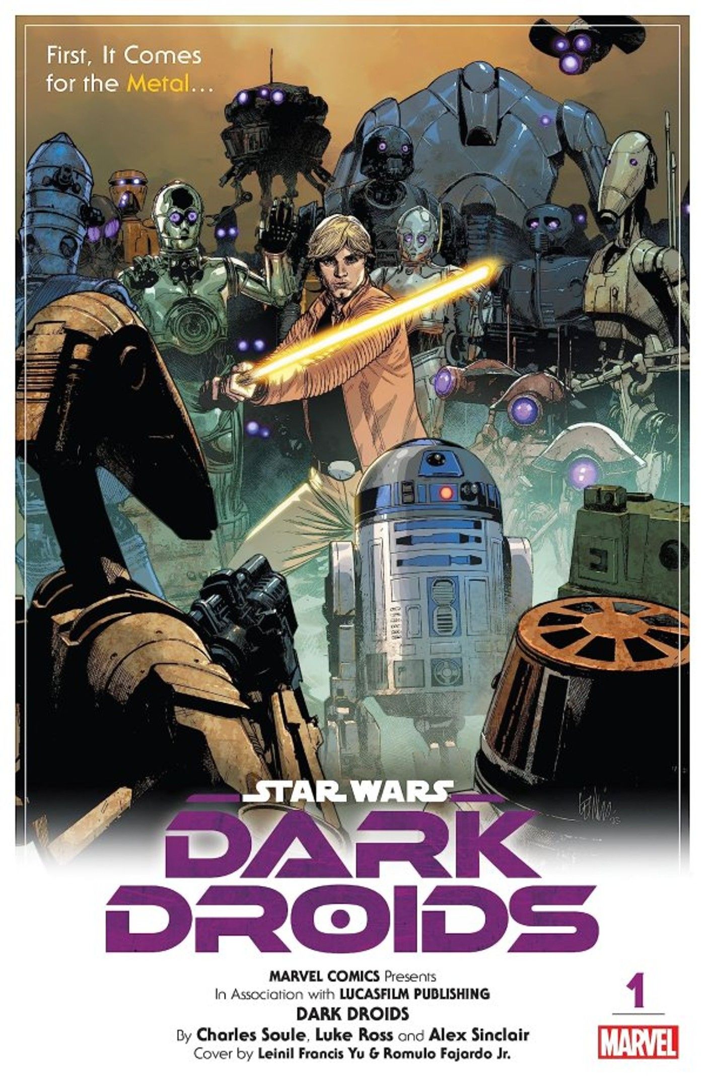Star Wars Dark Droids #1 luke skywalker