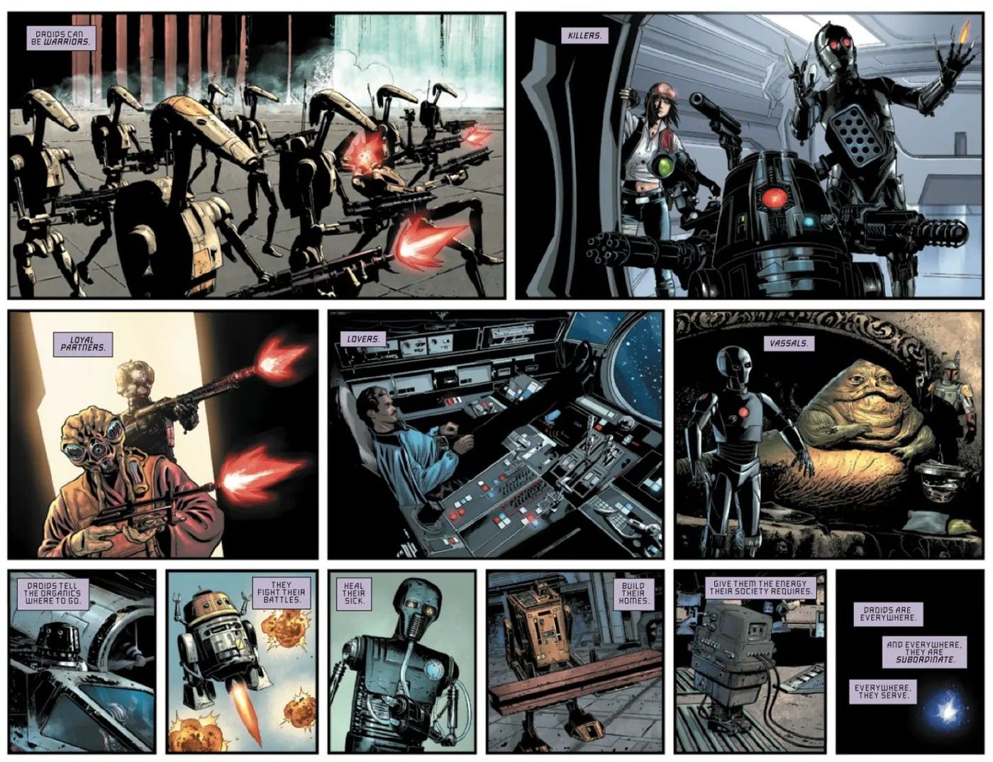 Star Wars Dark Droids #1 preview page 4