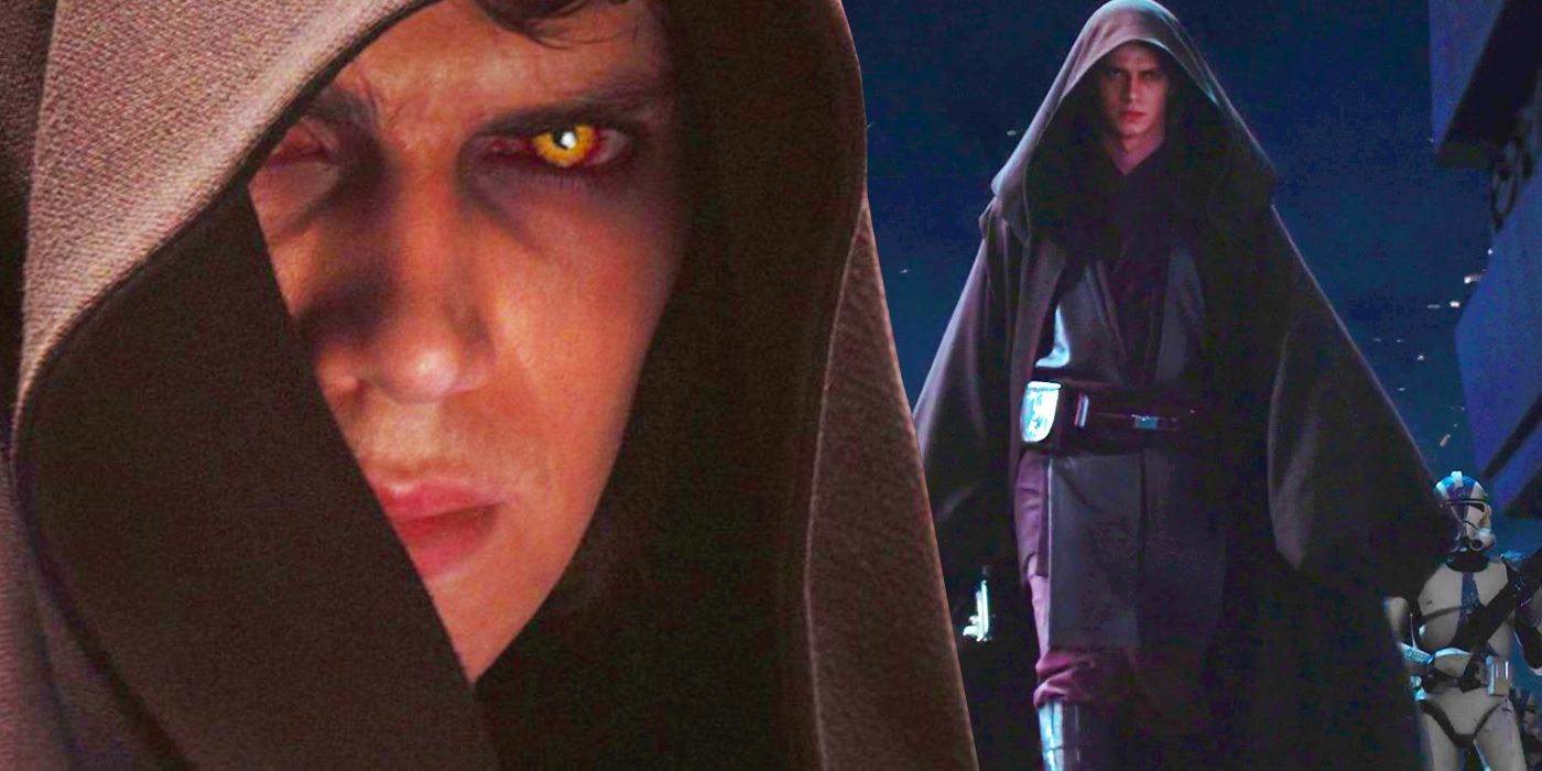 Star Wars Image With Anakin Sith Eyes and Order 66