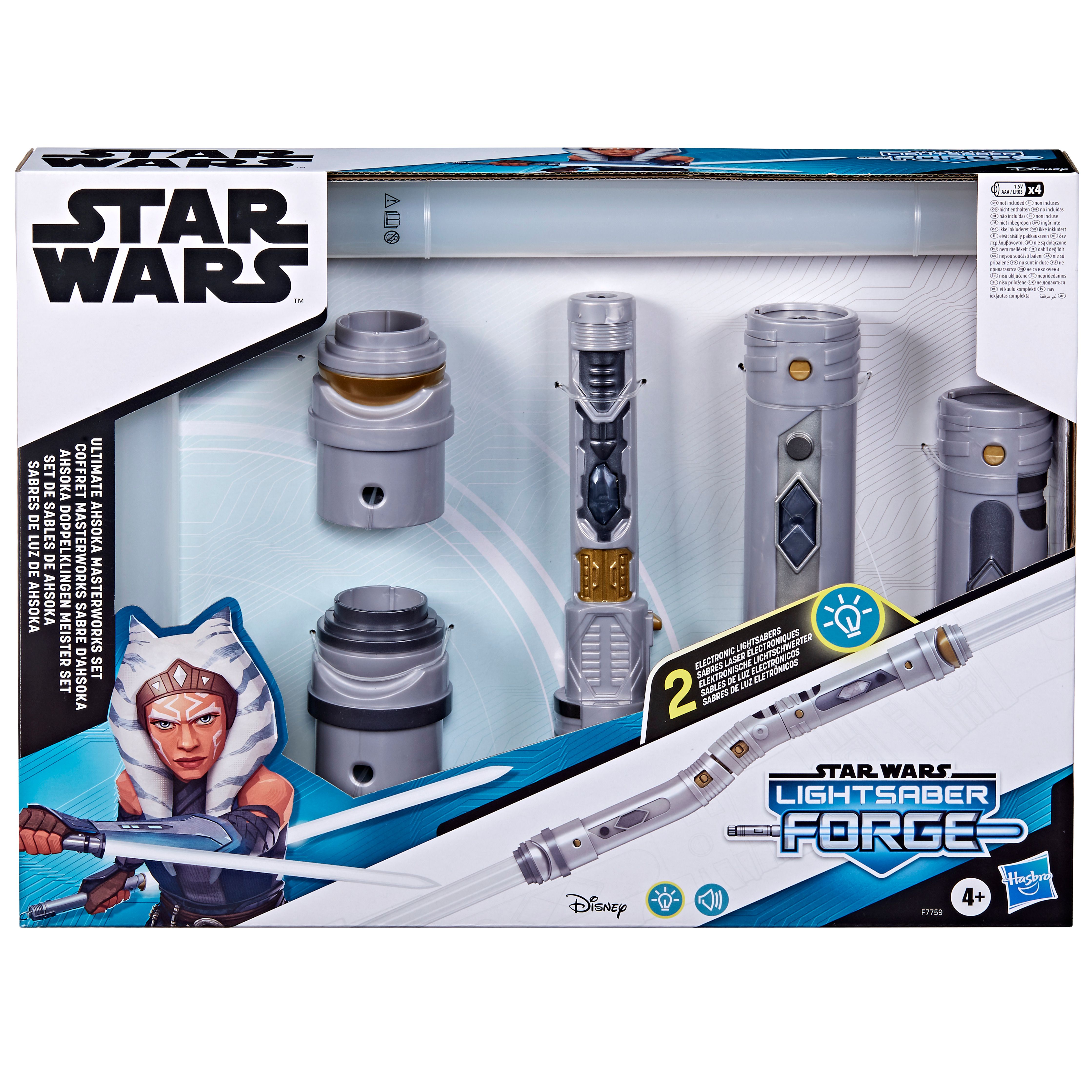 EXCLUSIVE FIRST LOOK: Ahsoka Action Figures & Lightsaber Toy Revealed!