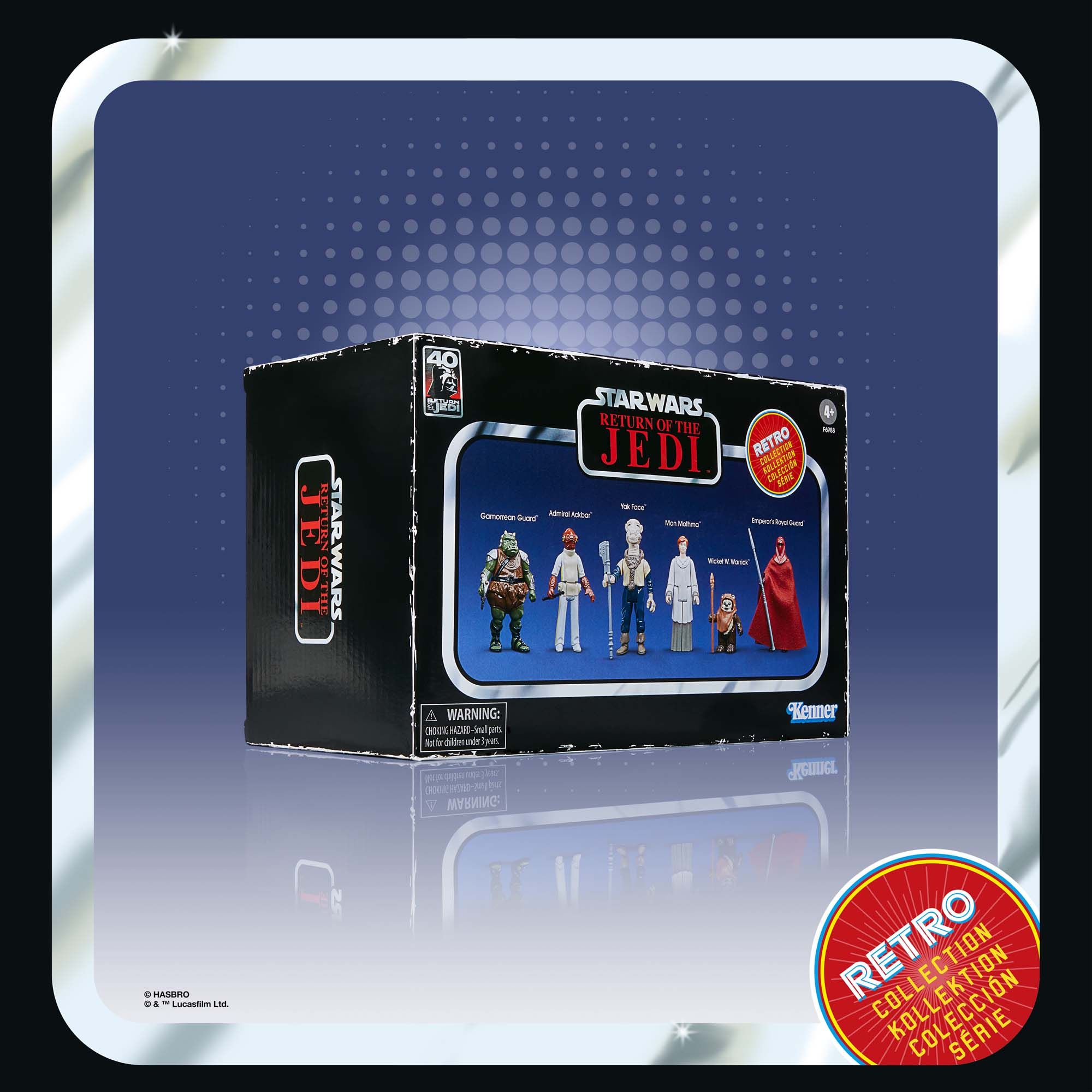 STAR WARS RETRO COLLECTION STAR WARS RETURN OF THE JEDI MULTIPACK 5