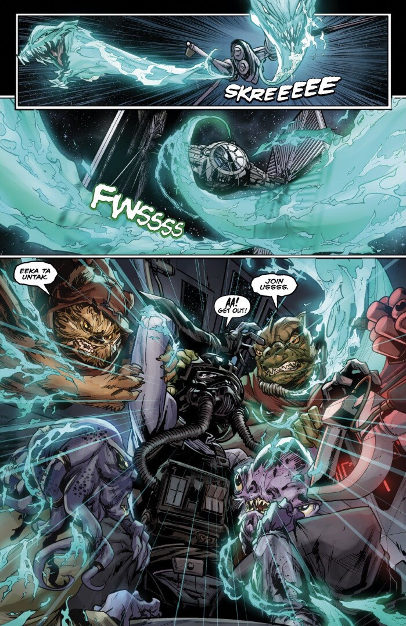 star wars tales from the death star evil ewok 1
