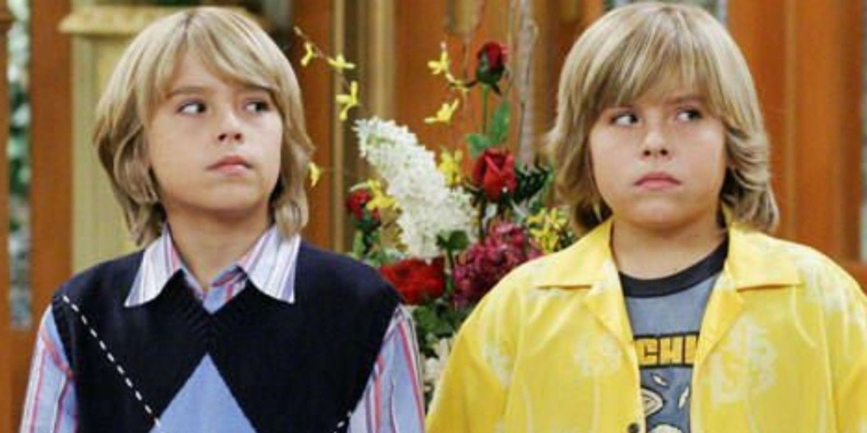 Cole and Dylan Sprouse in The Suite Life of Zack and Cody