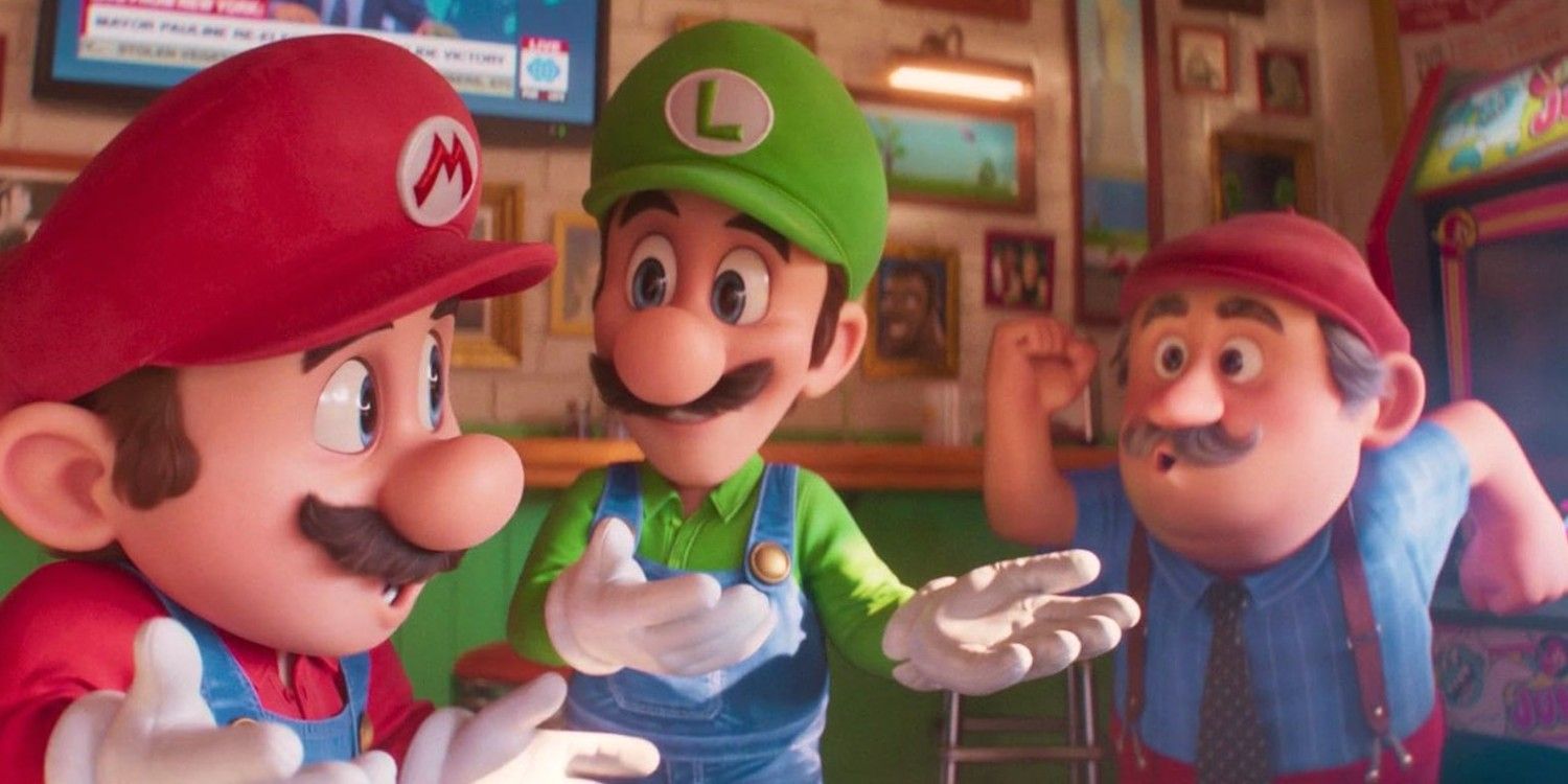 Mario and Luigi in Super Mario Bros movie