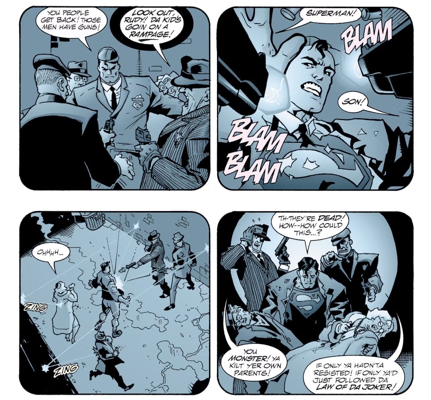 Superman Also Loses His Parents Like Batman