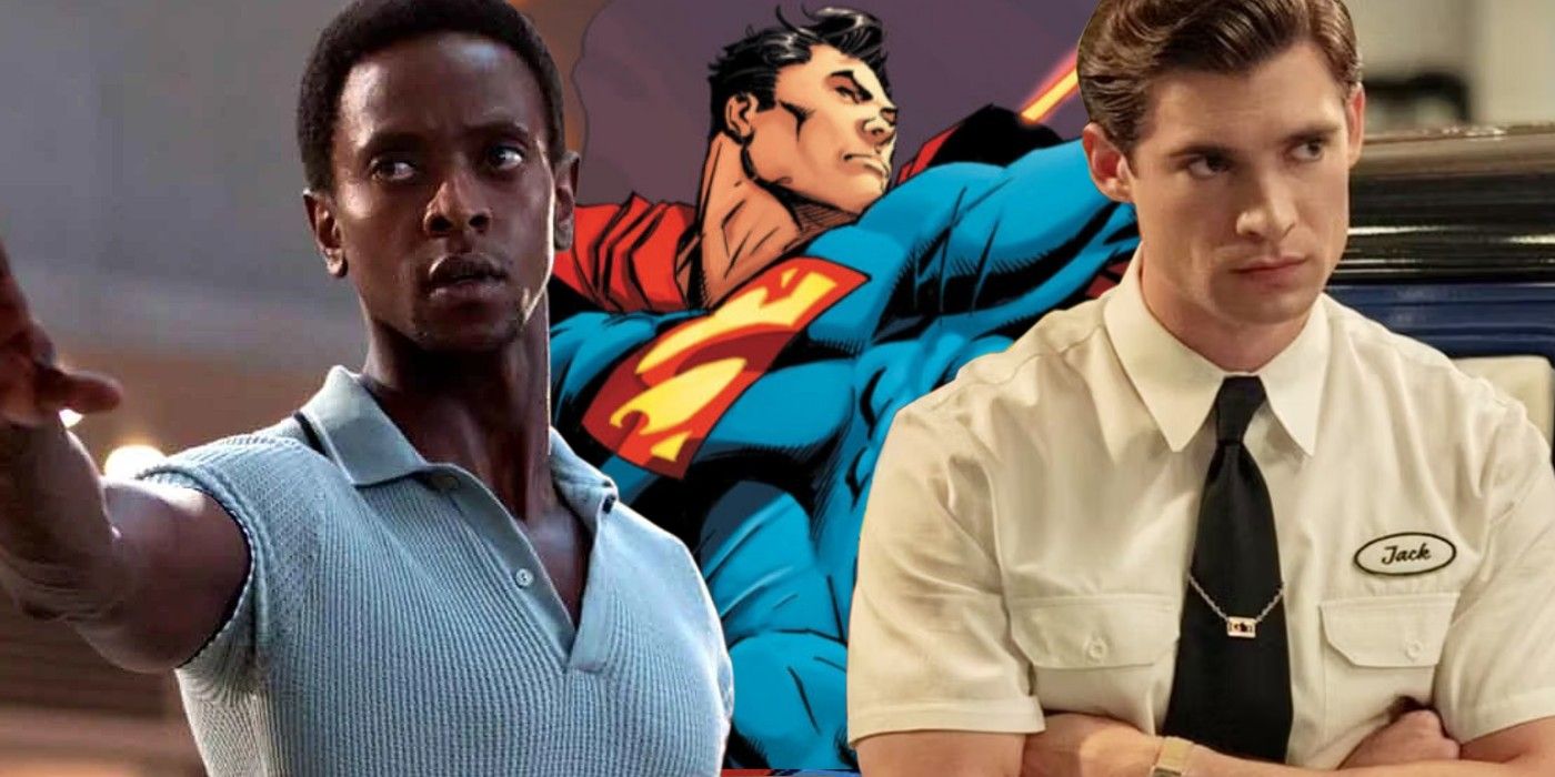 Superman and DC actors for Clark Kent and Mister Terrific
