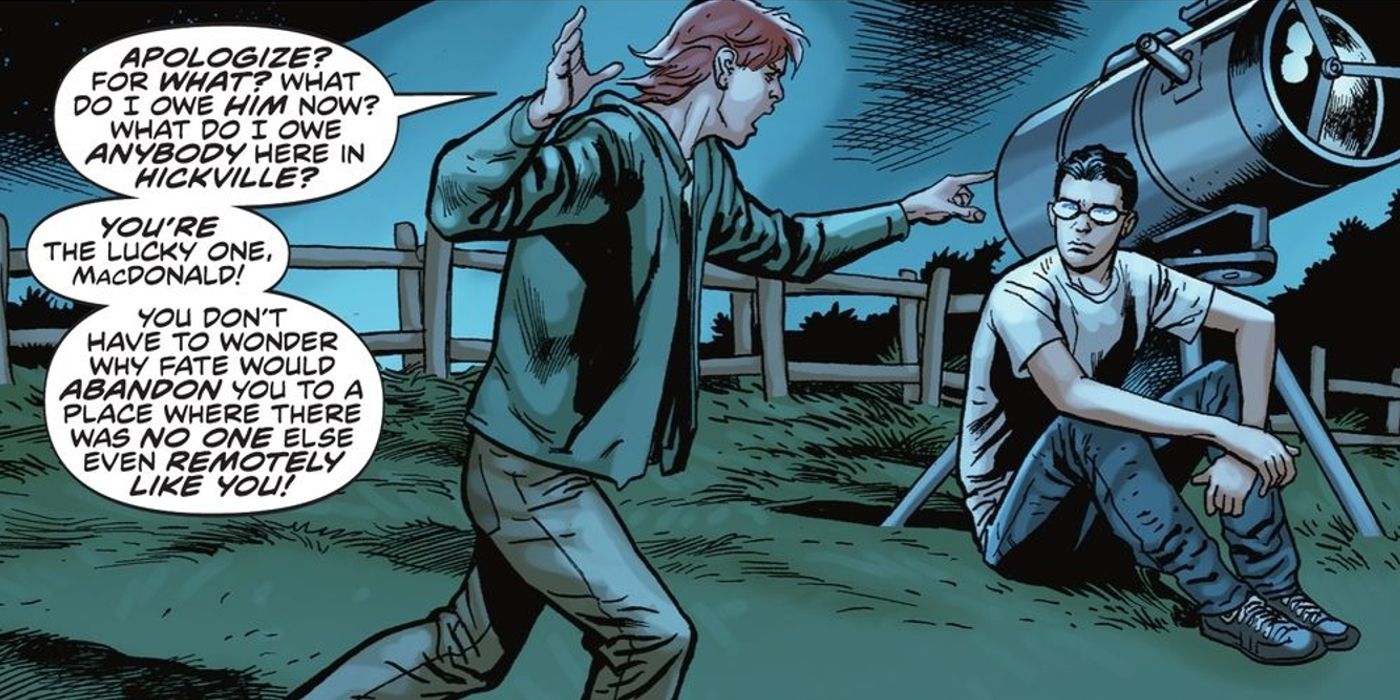 Superman and Lex in Smallville DC