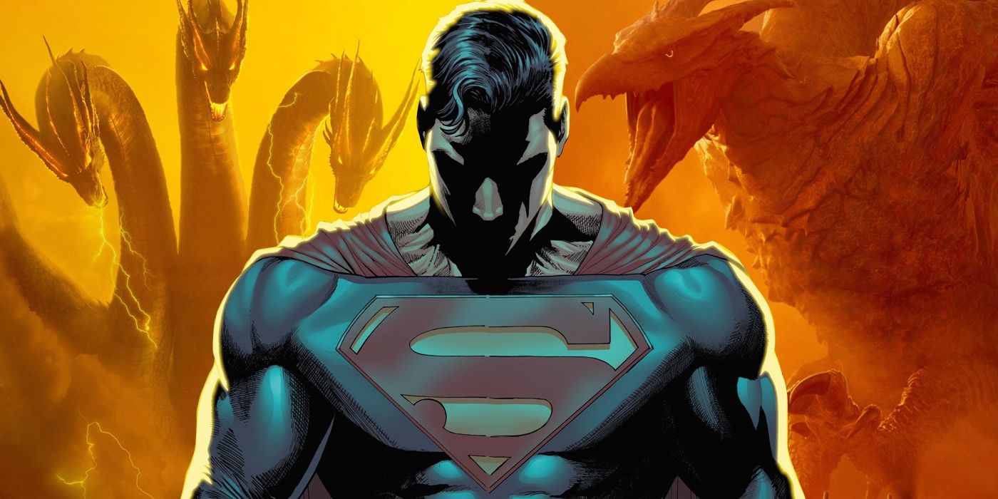 Superman King Ghidorah and Rodan DC