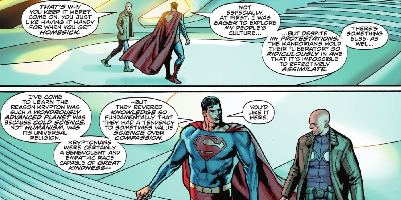 Superman Luthor Krypton Kandor