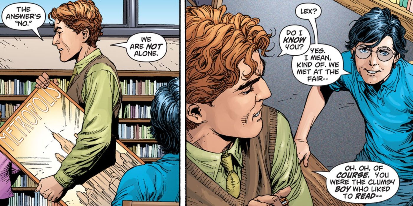 Superman Meets Lex DC