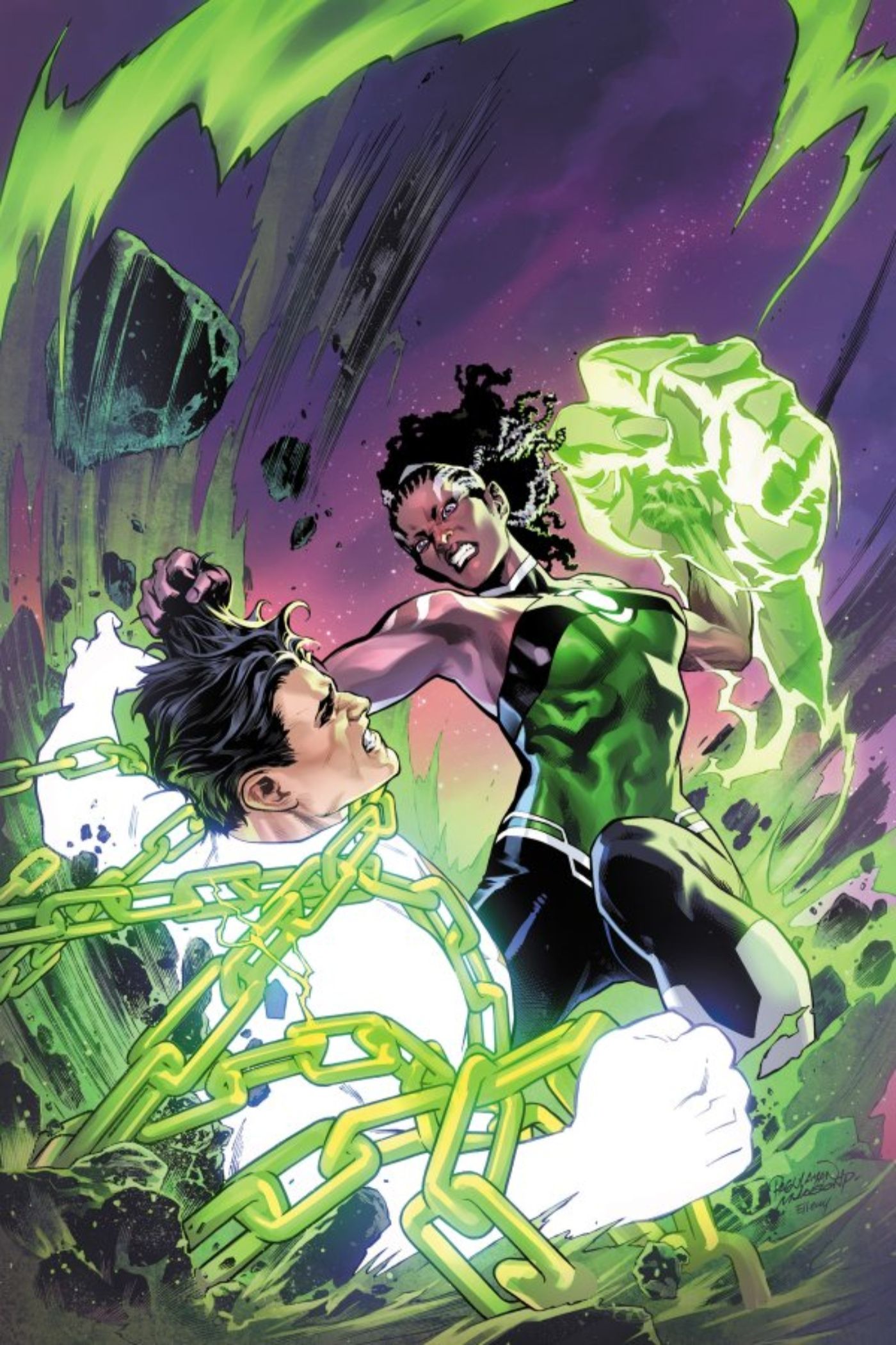 Superman Is Going to War with His Green Lantern Girlfriend (& She Can Win)