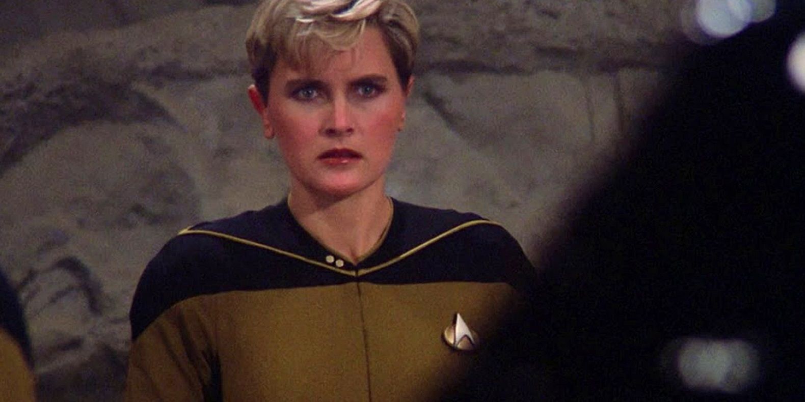 Tasha Yar faces Armus in Star Trek The Next Generation