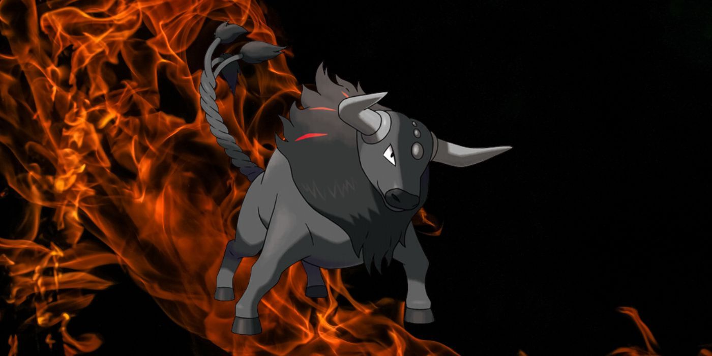 Tauros Pokemon Paldean Blaze Breed