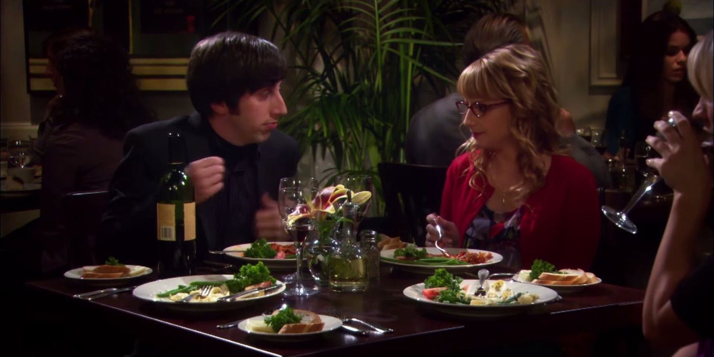 Bernadette's first date with Howard on the Big Bang Theory