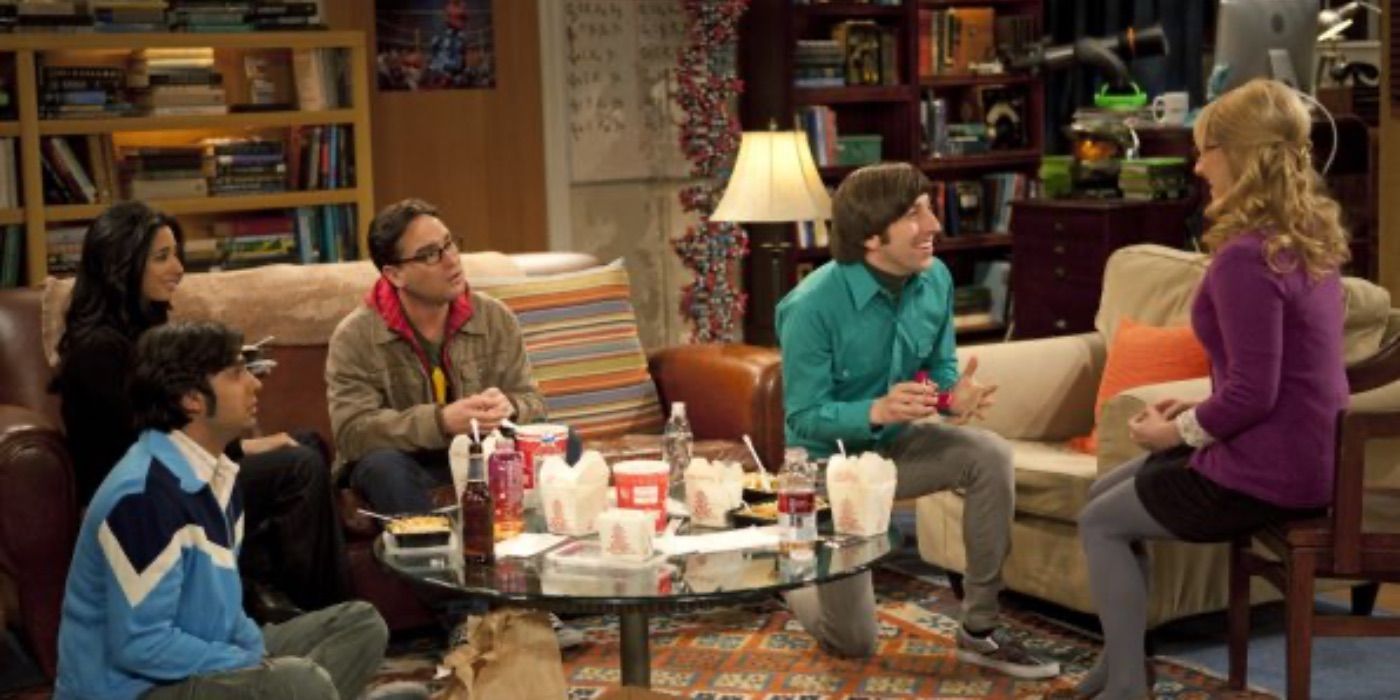 The gang watches Howard propose in the Big Bang Theory 