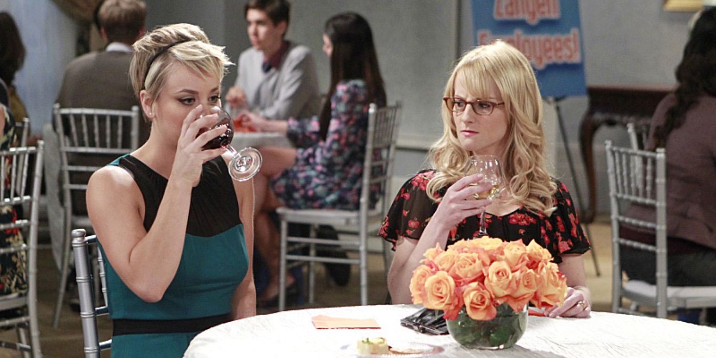 Penny and Bernadette argue in the Big Bang Theory 