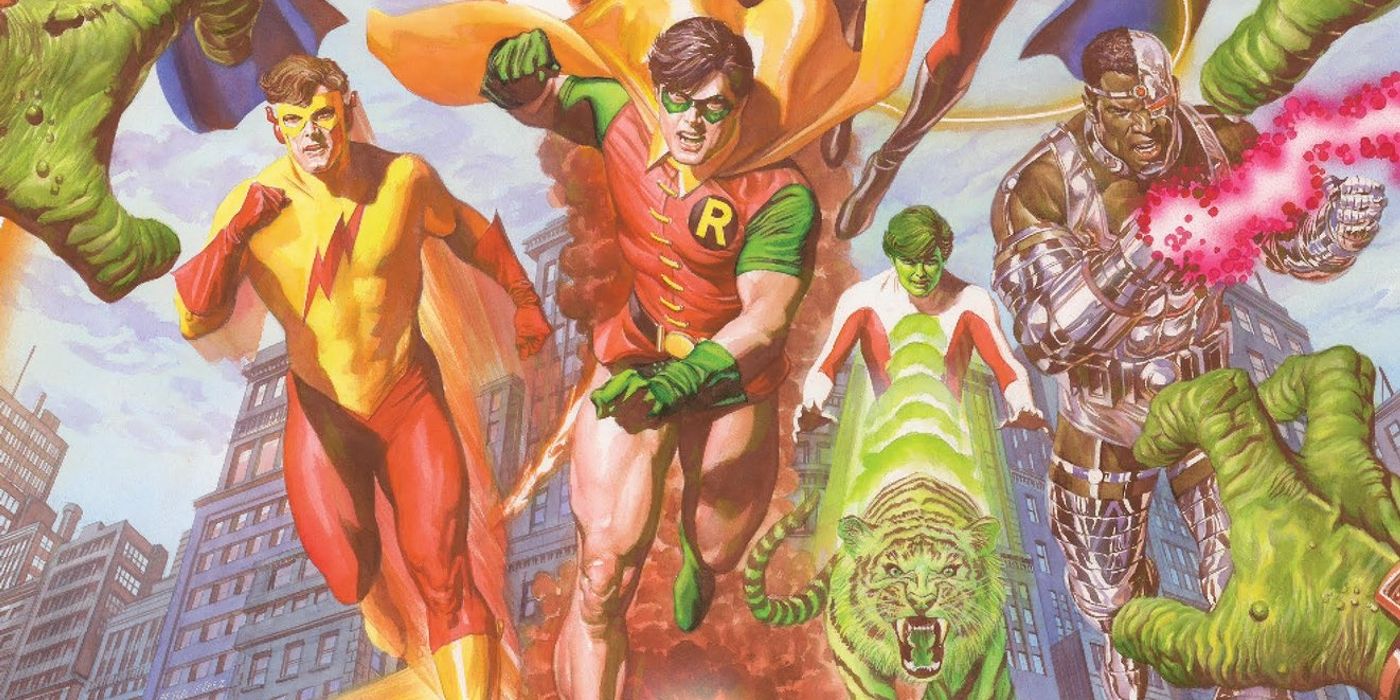 Jovens Titãs Alex Ross recriados