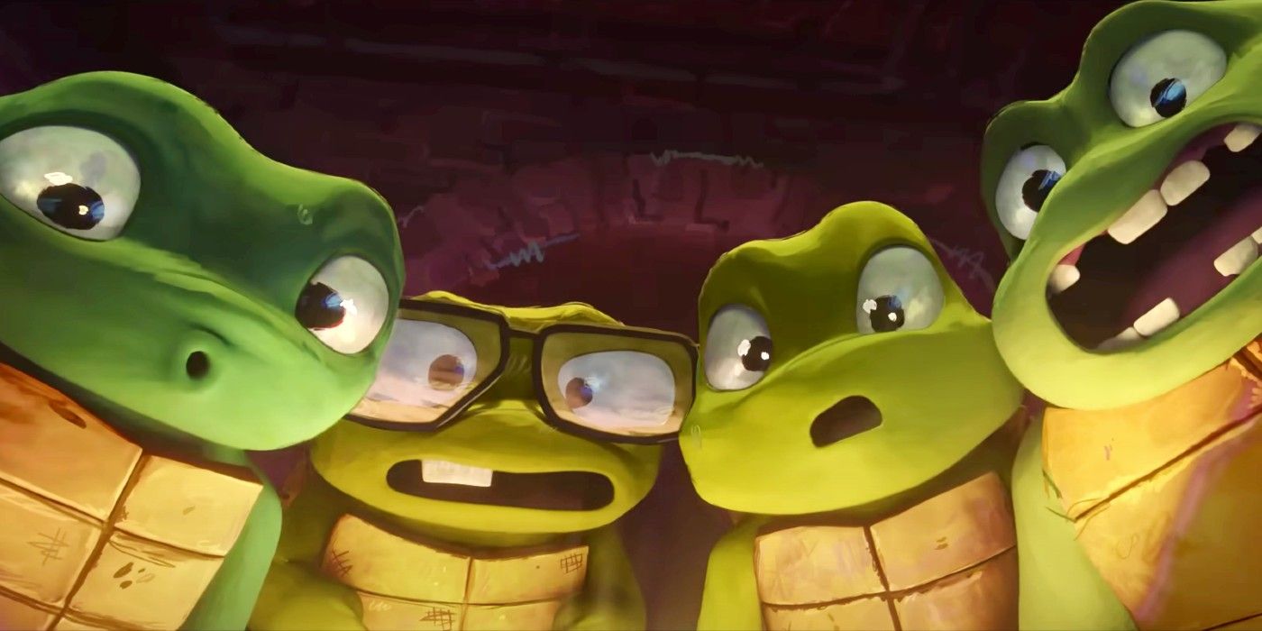 The Turtle Tots in Teenage Mutant Ninja Turtles: Mutant Mayhem