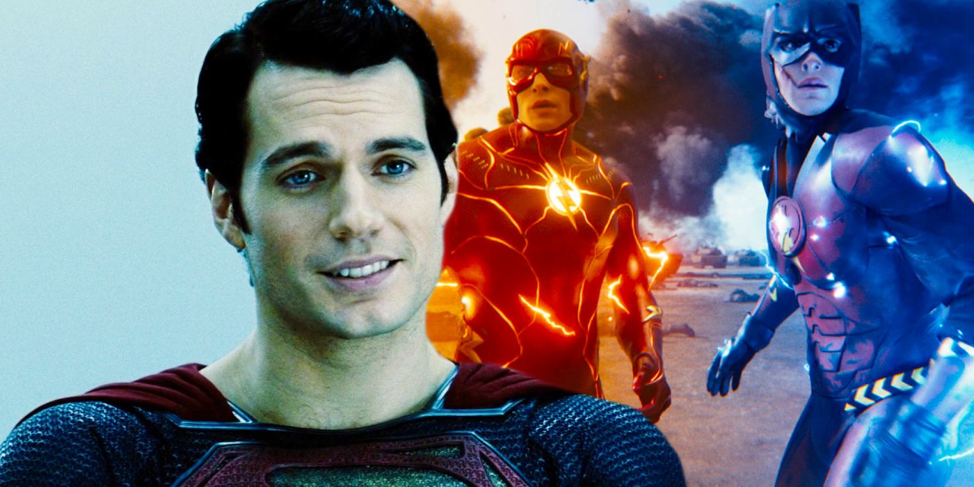 The Flash: First Glimpse of Henry Cavill's Superman Cameo Revealed