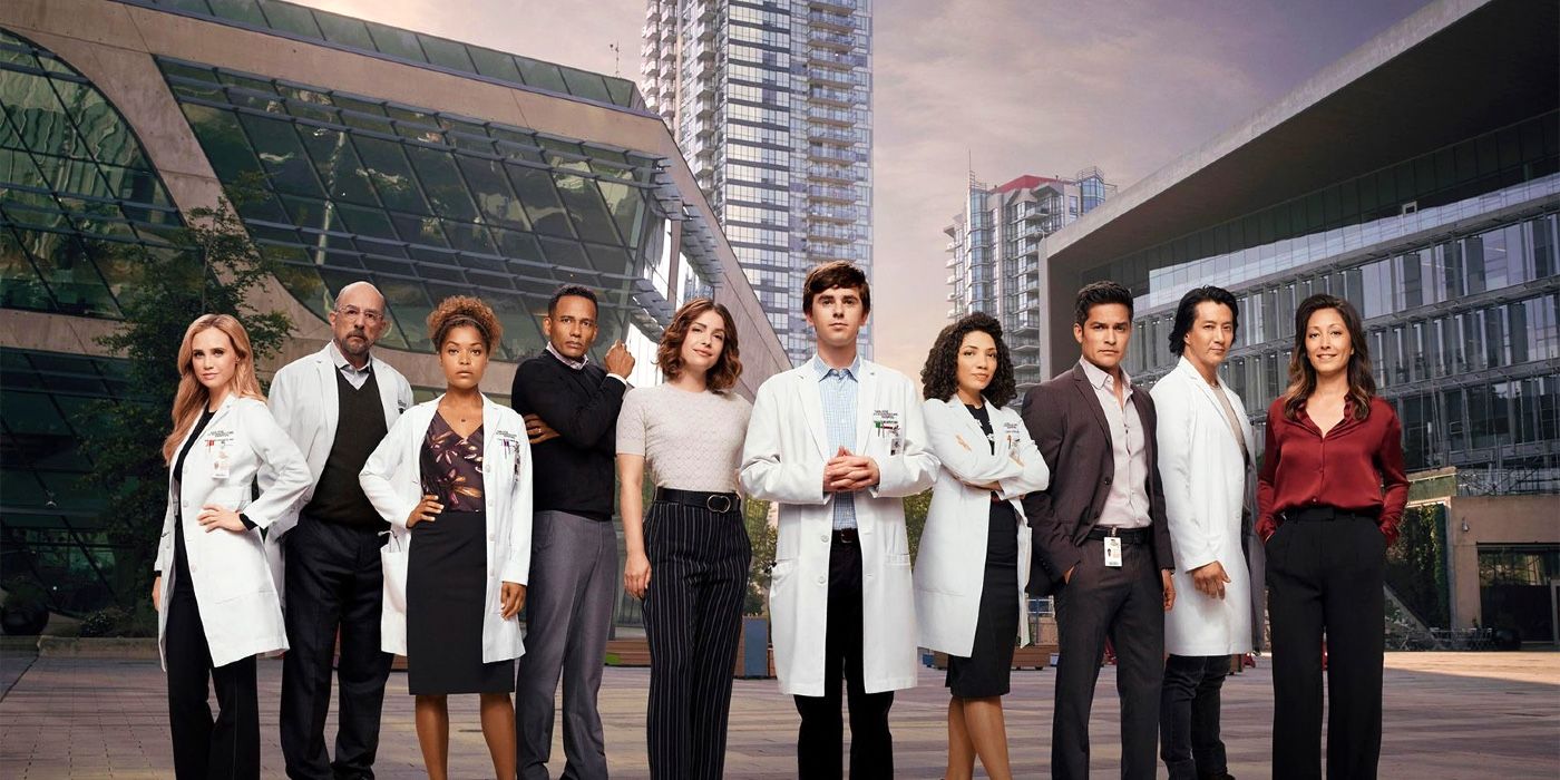 The Good Doctor cast posing for a photo