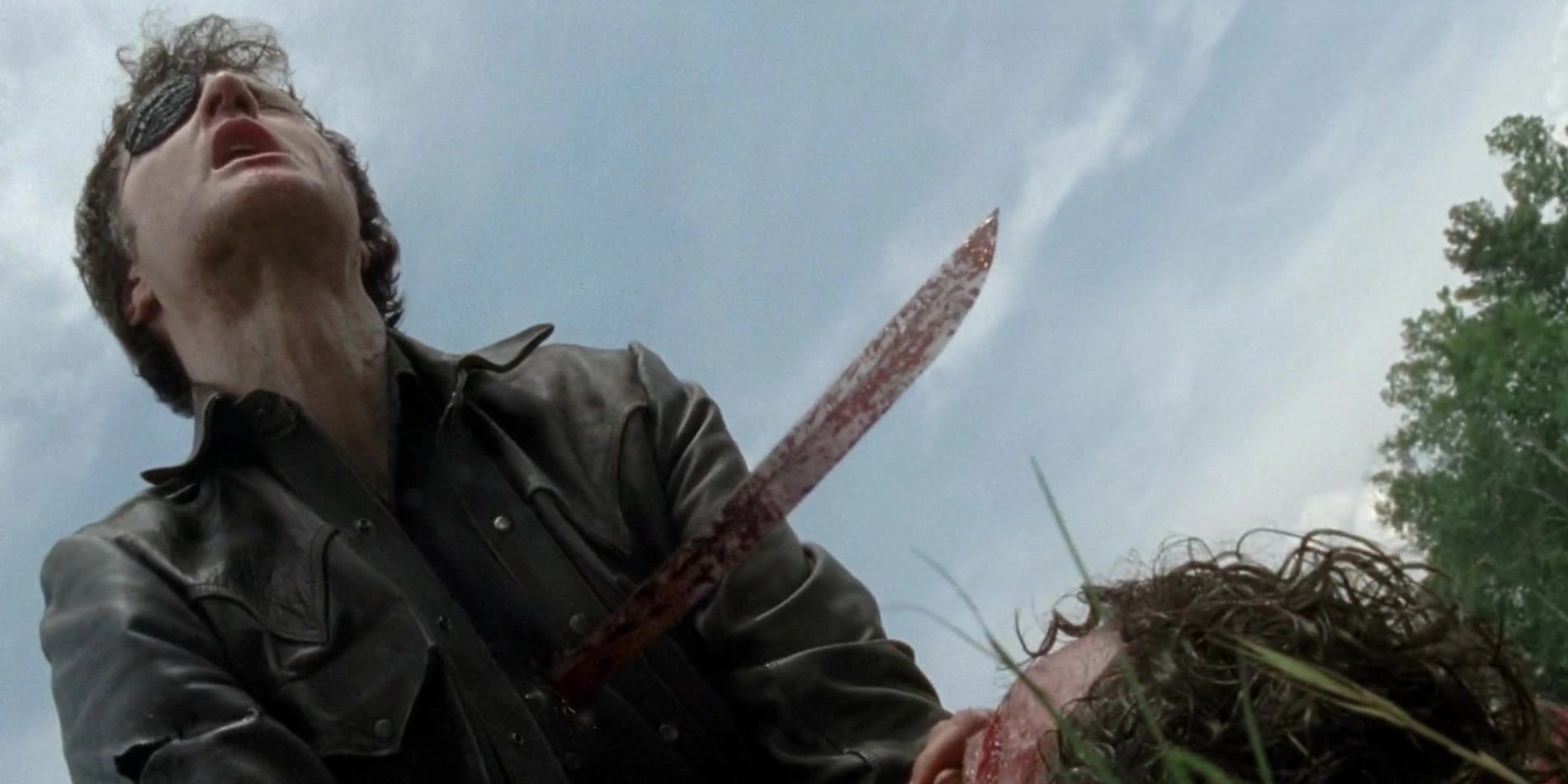 The Governor is stabbed in The Walking Dead