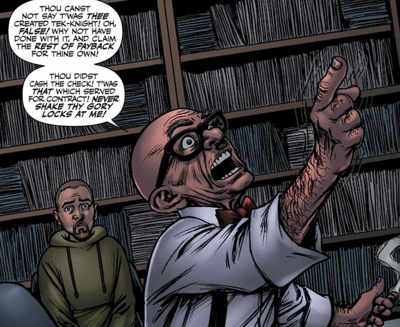 The Legend Argues with Jack Kirby