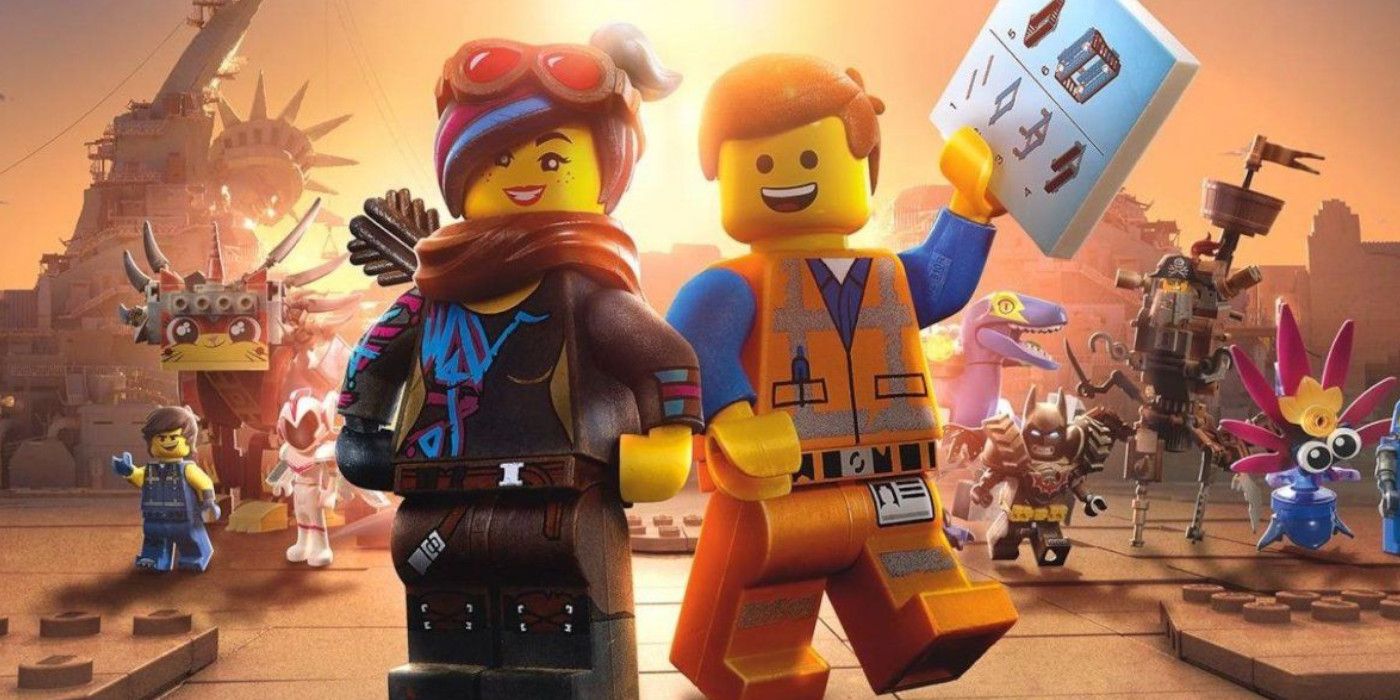 Emmet and WyldStyle from The Lego Movie 2