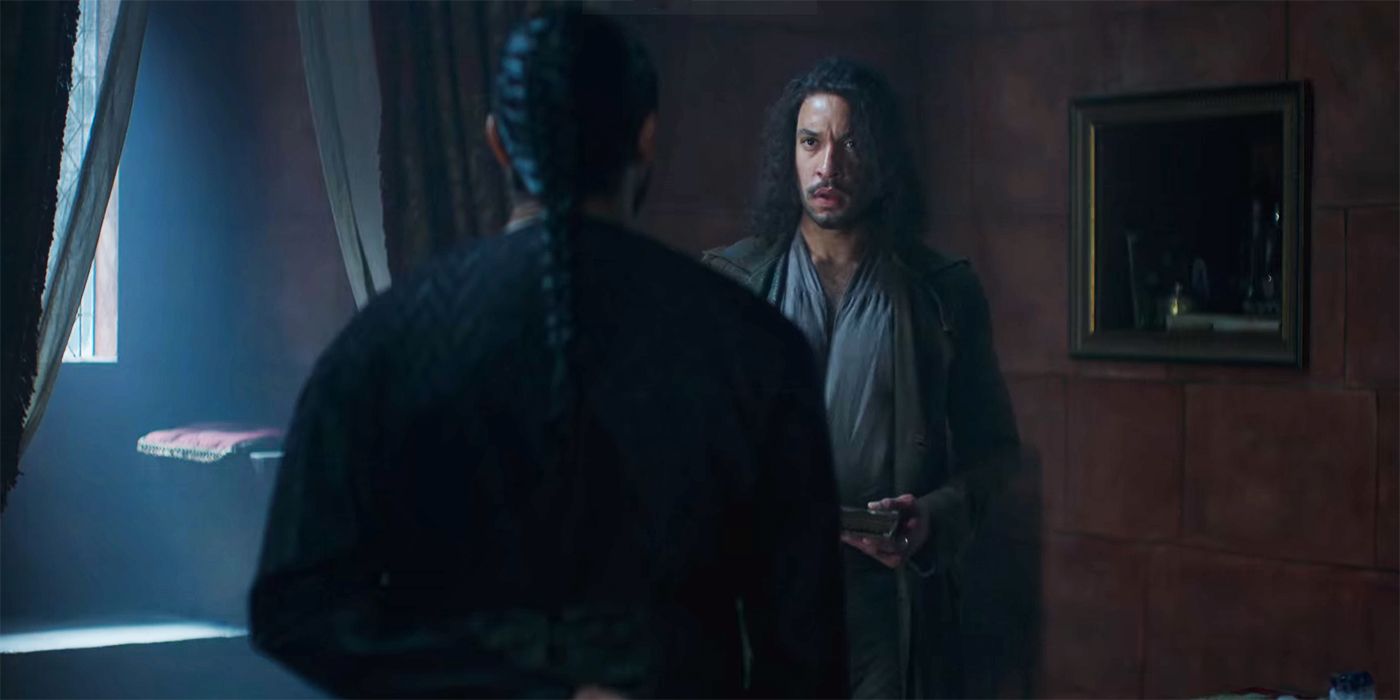 The witcher season 3 Vilgefortz confronts Istredd