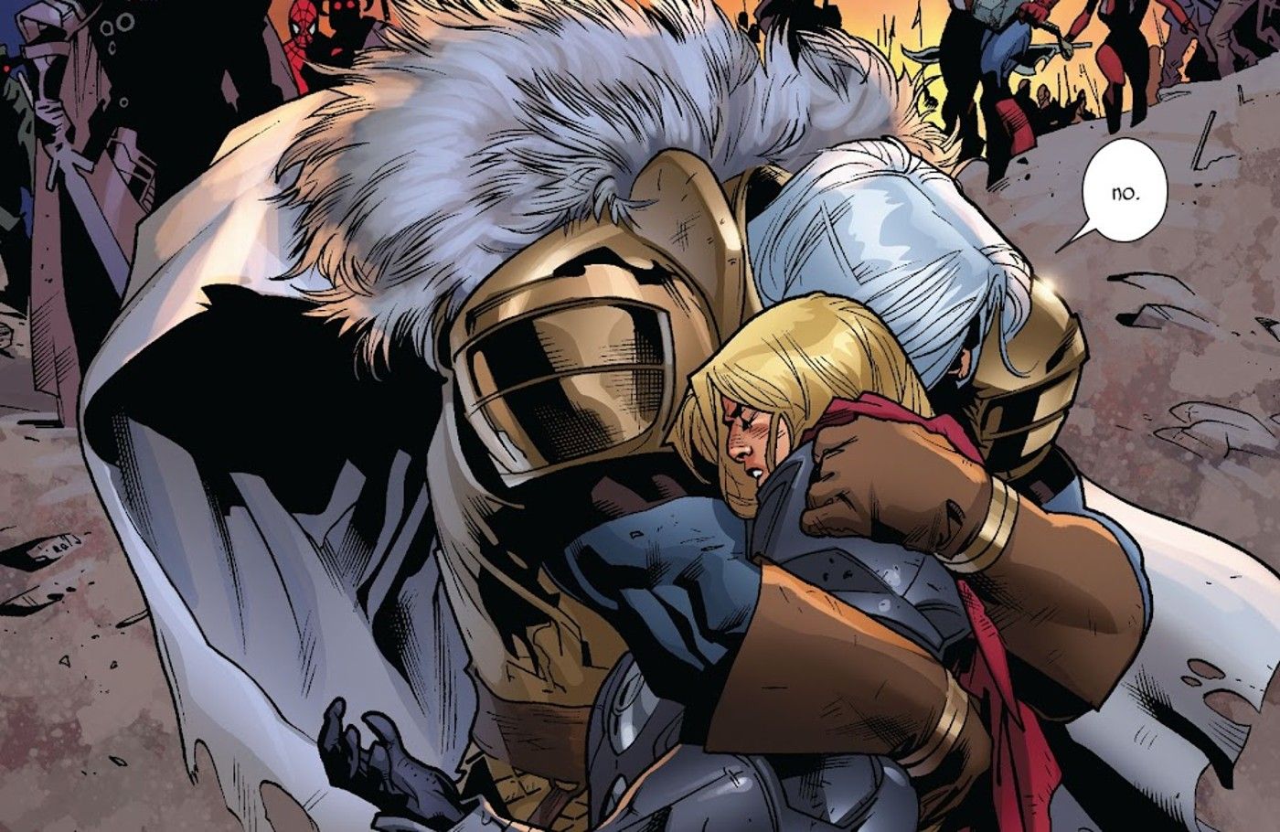 thor dies to serpent odin