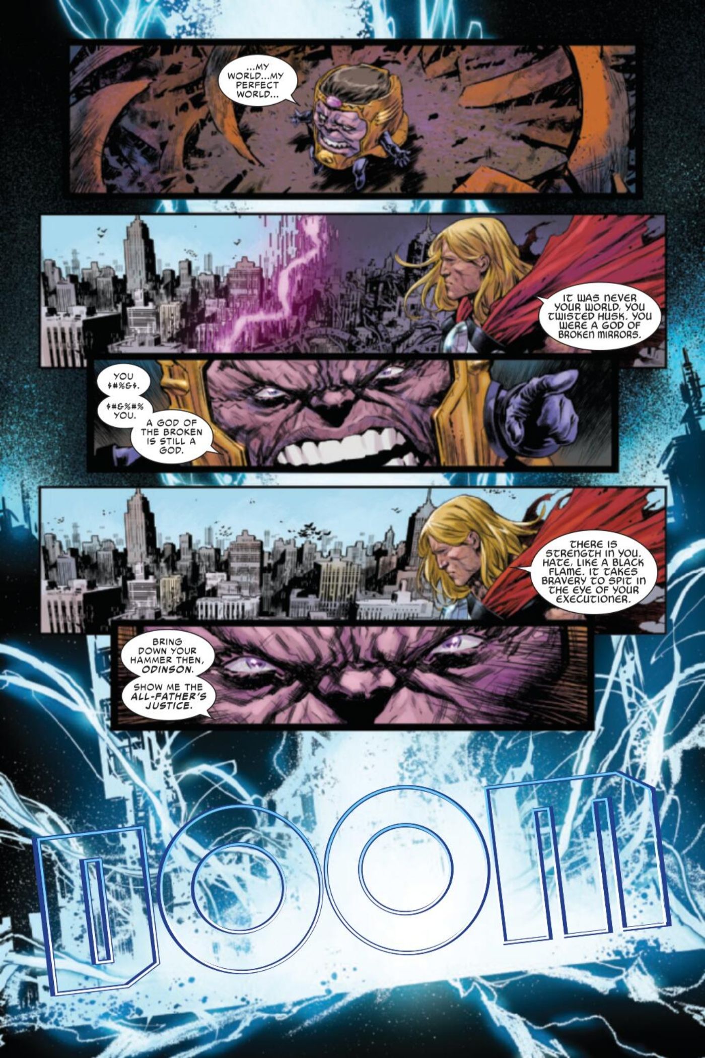 Thor says he respects M.O.D.O.K.