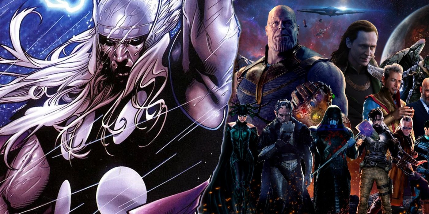 Thor and every MCU villain.