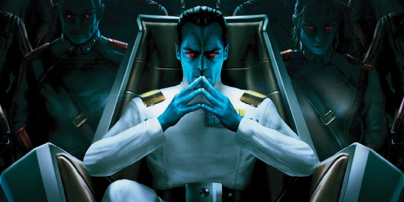 The cover art for Thrawn: Treason book