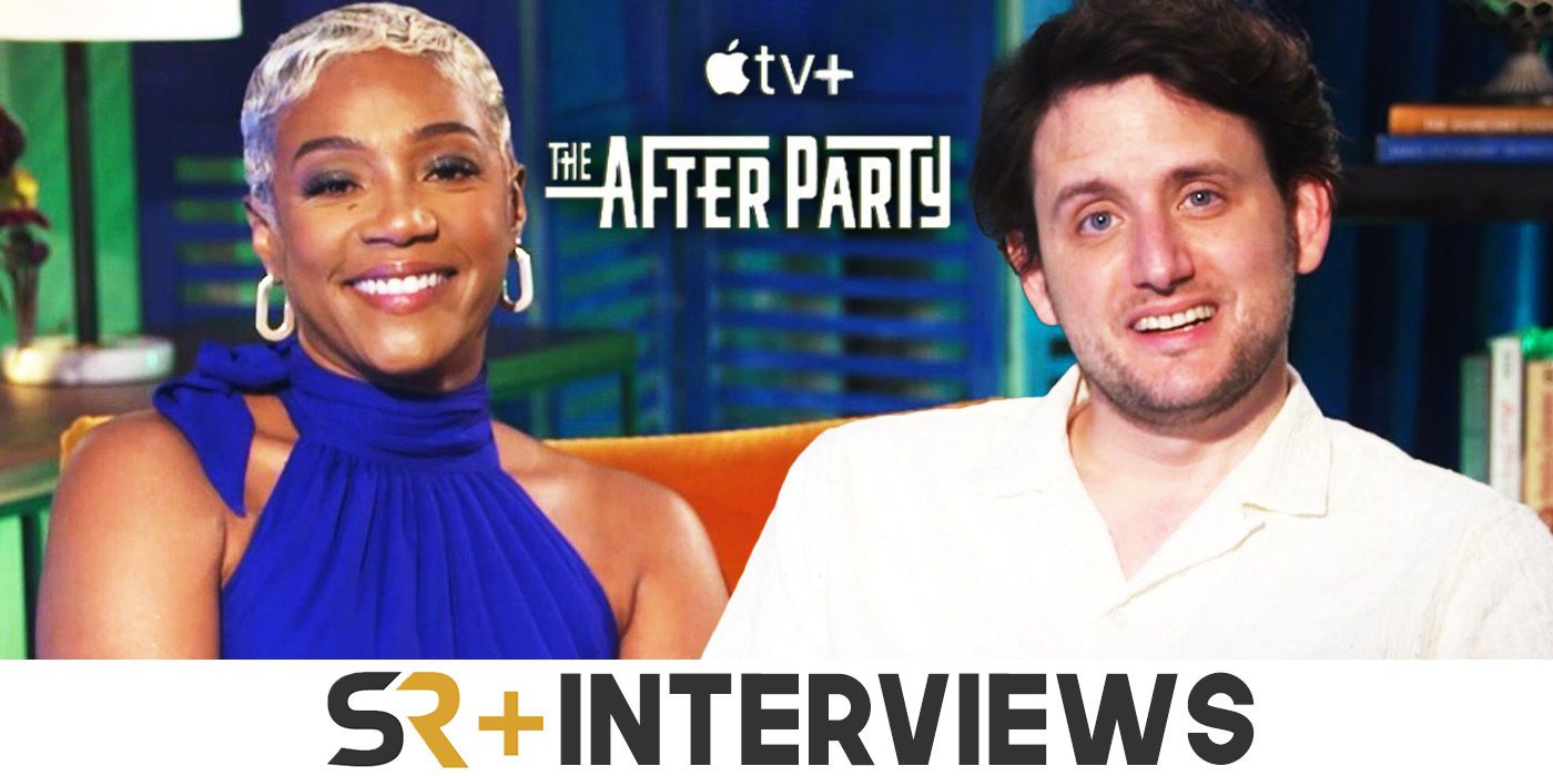 tiffany haddish & zach woods the afterparty season 2 interview
