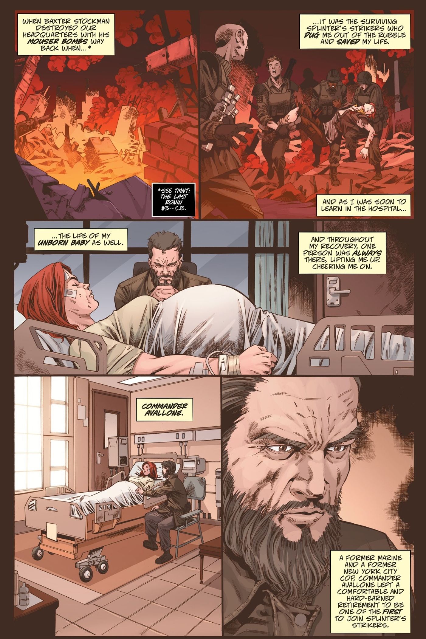 TMNT: Splinters Strikers saving April.
