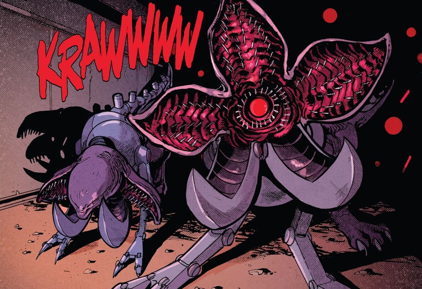tmnt stranger things demodogs