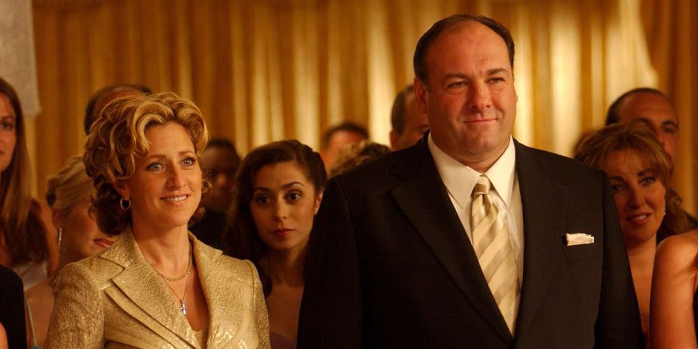 Tony and Carmella on The Sopranos