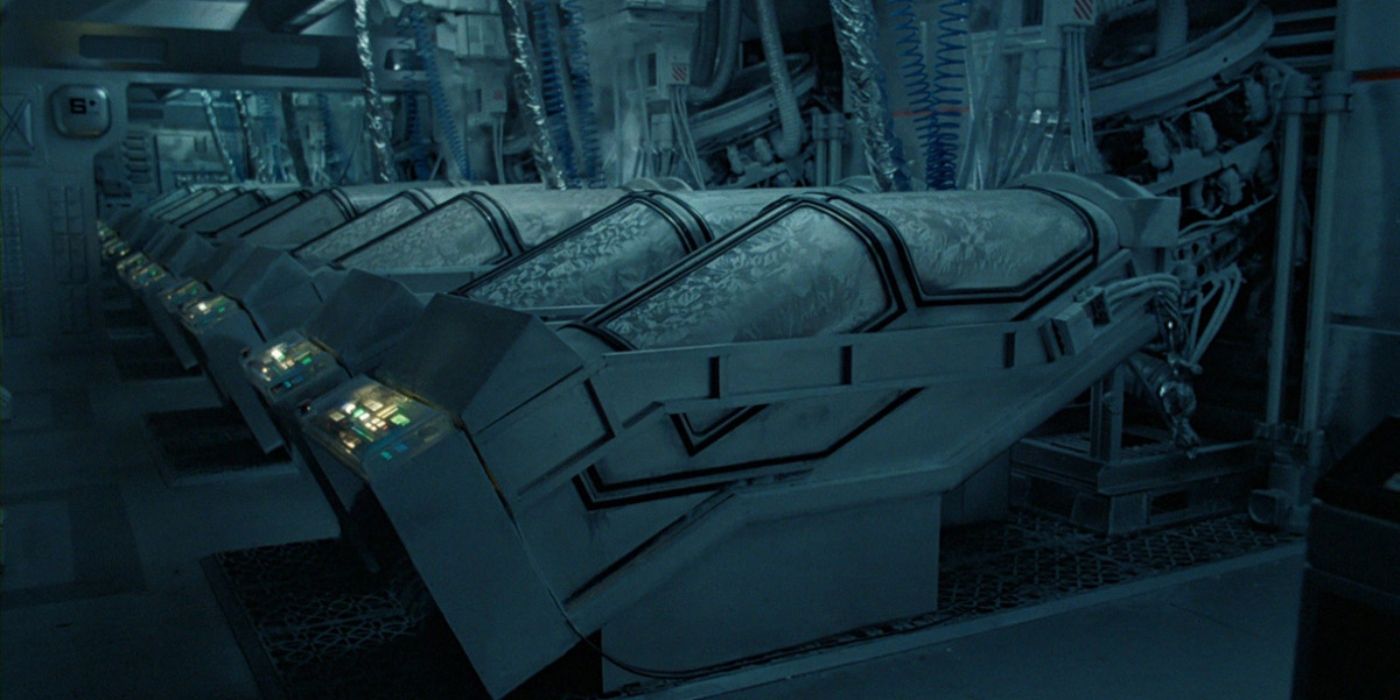 Stasis pods from the Alien vs Predator franchise.