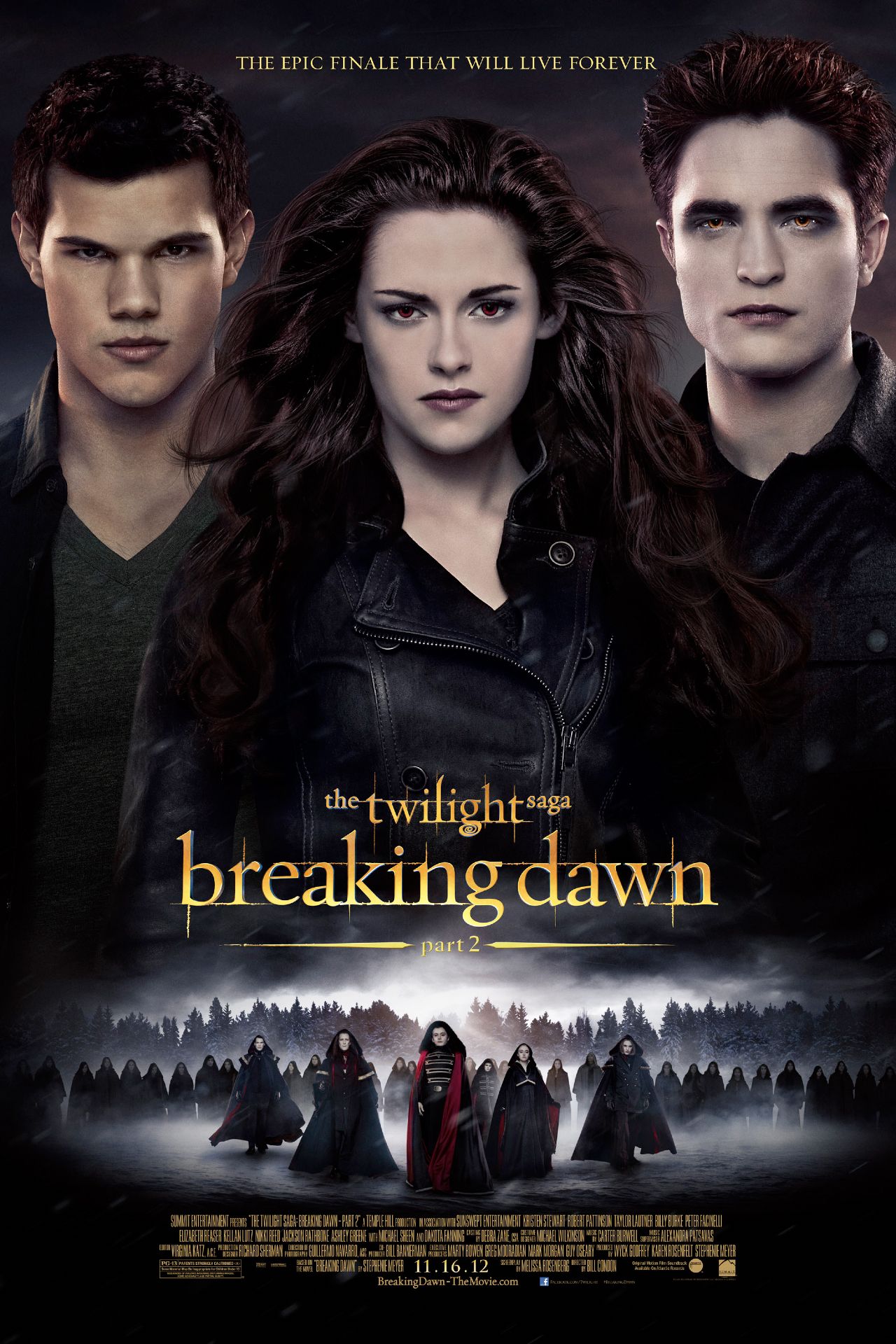 Twilight Saga Breaking Dawn Part 2 Movie Poster