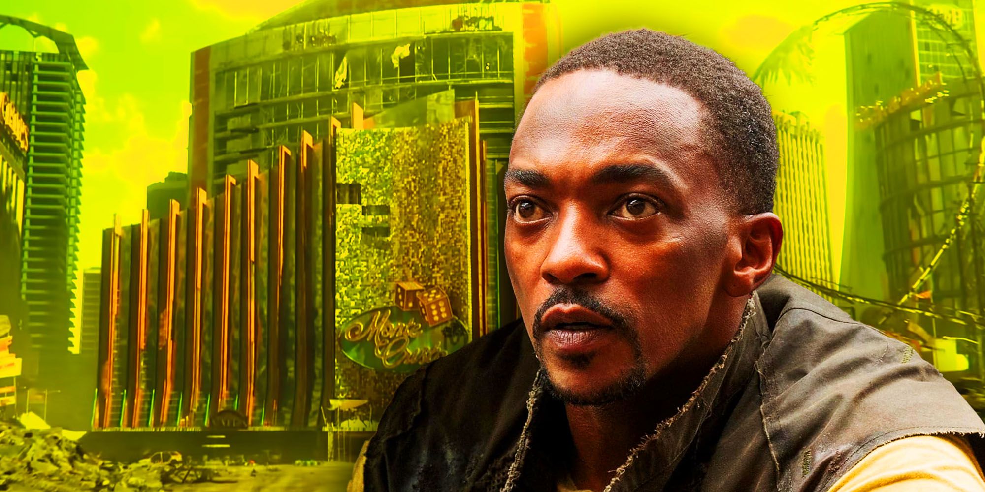 Anthony Mackie as John Doe in Twisted Metal.