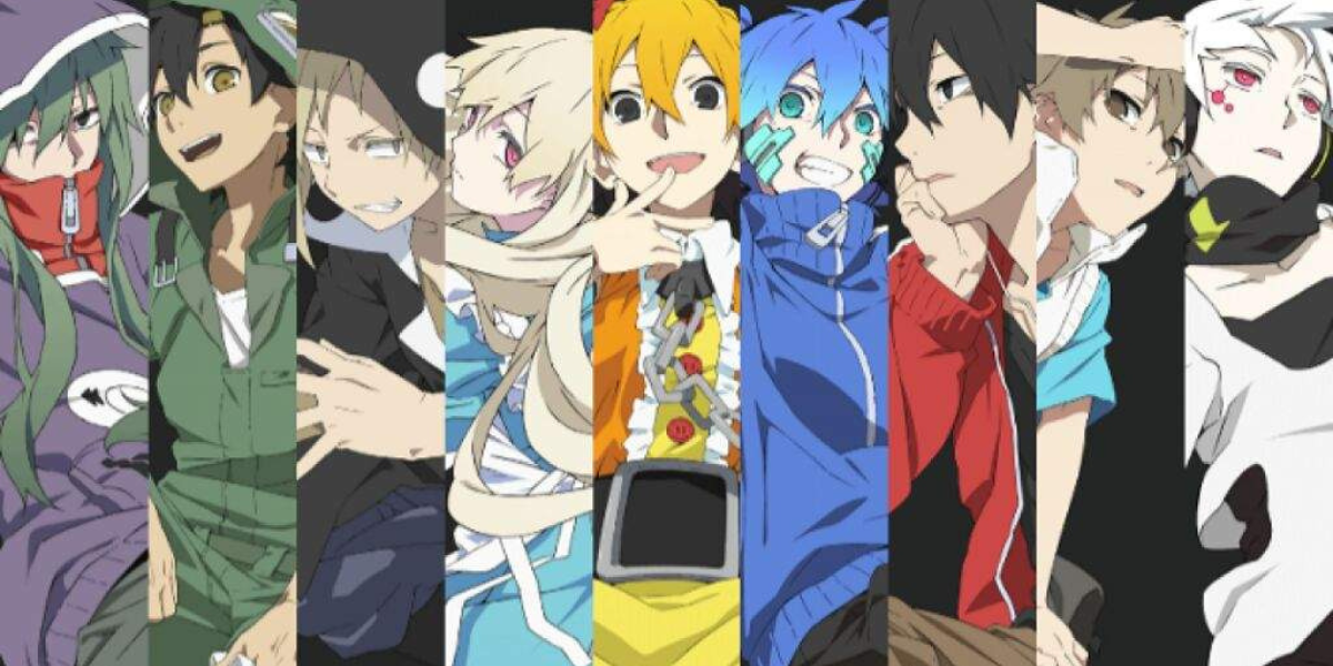 The main cast of Mekakucity Actors