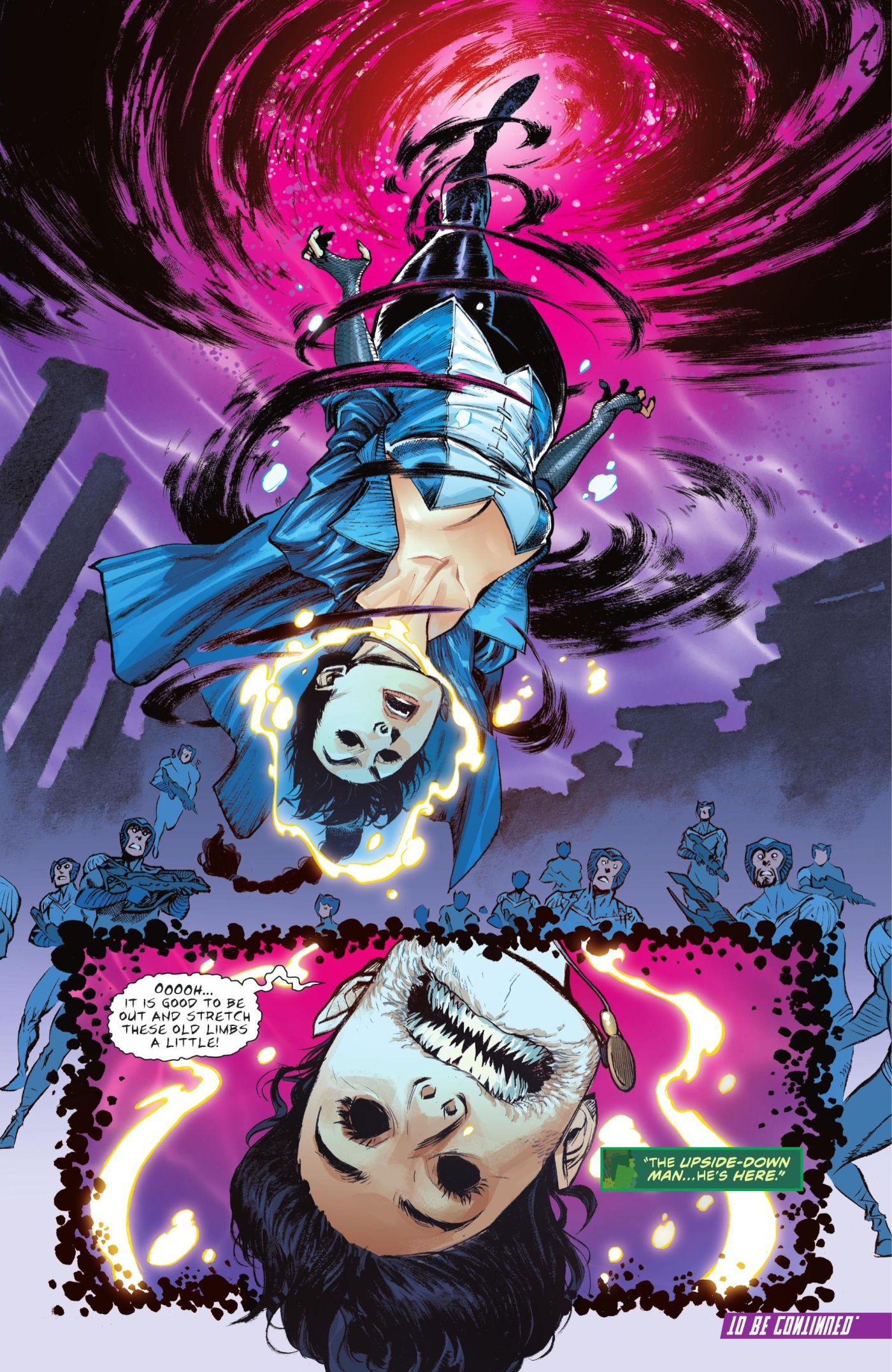 Upside Down Man, posession of Zatanna
