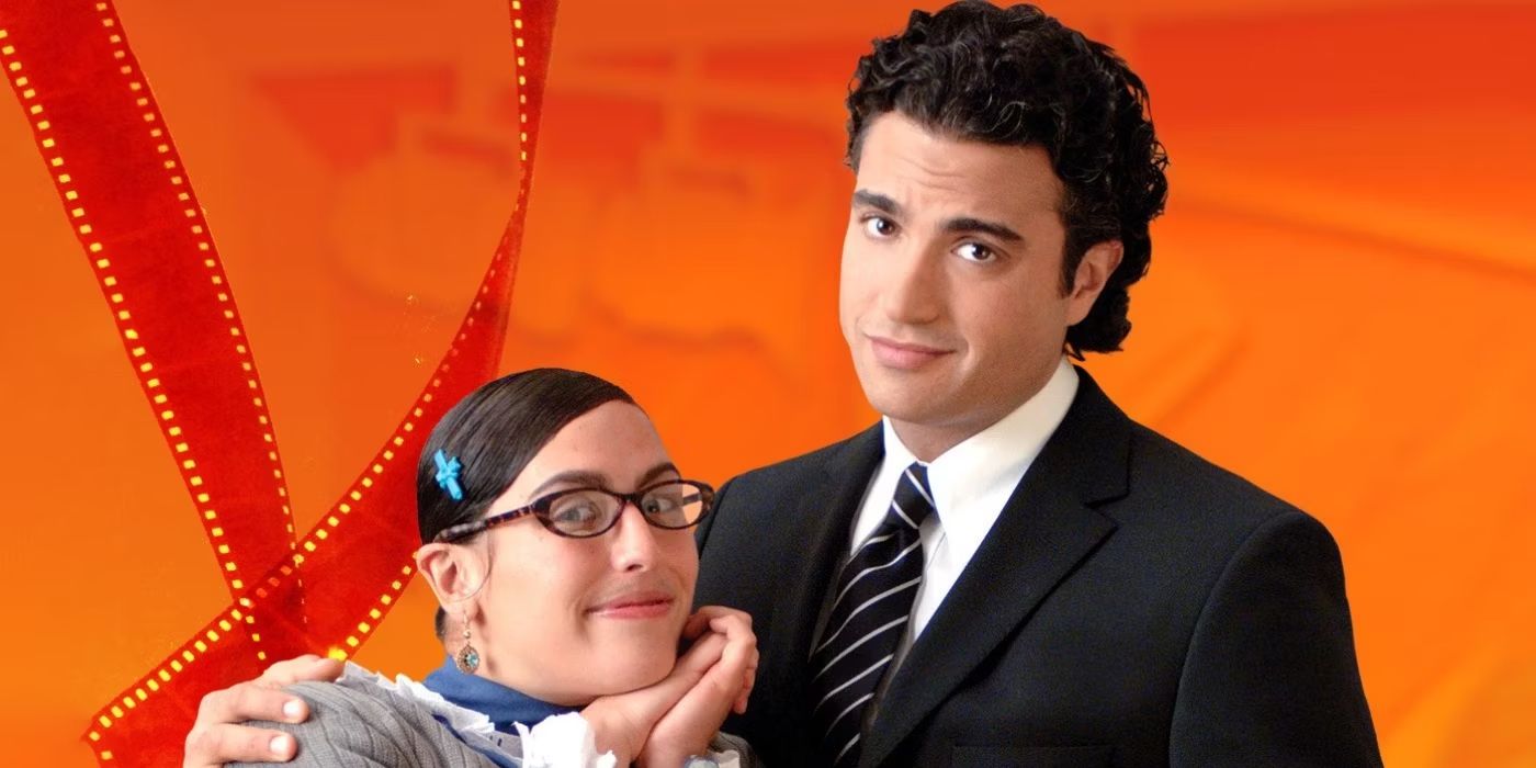 Angelica Vale poses with a co-star for a promo image of La Fea Mas Bella